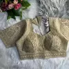 Tew Heavy Pure Italian Silk With Sequence Work Designer Blouse Wholesale Online